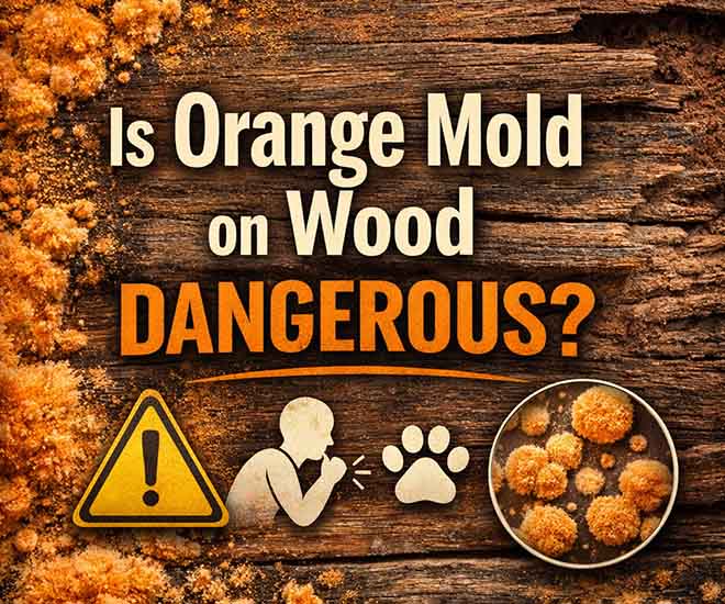 Is Orange Mold on Wood Dangerous? Is orange mold on wood dangerous to humans